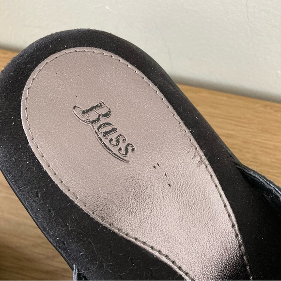 Bass Size 11 Black Hayley Mules - Picture 5 of 10